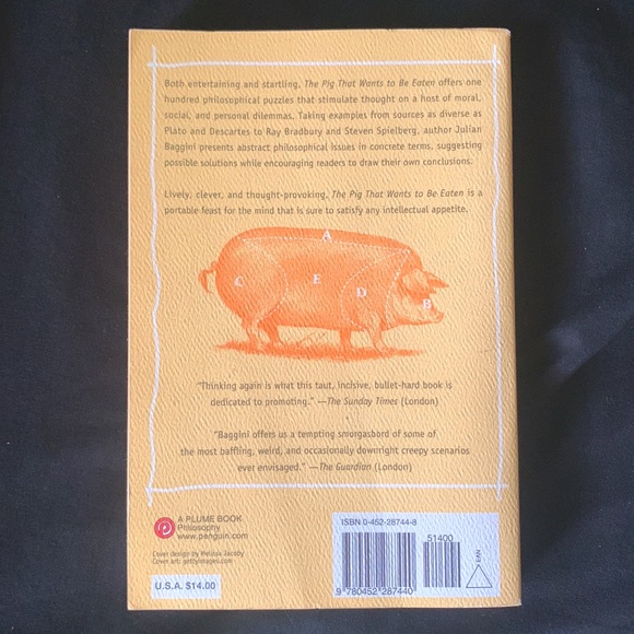 The Pig That Wants to Be Eaten & Do You Think What You Think You Think? Books - Picture 4 of 6